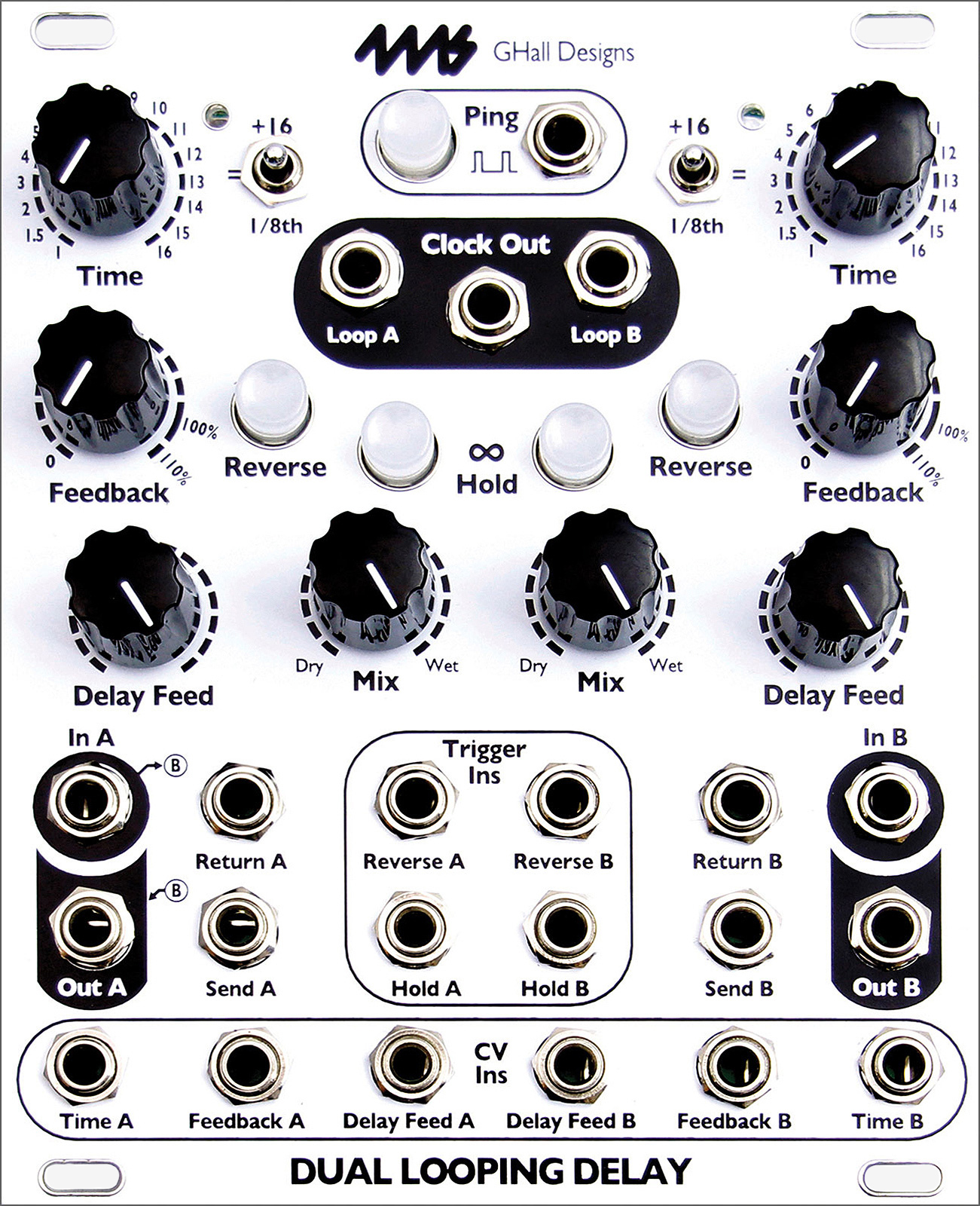 4ms Company Dual Looping Delay モジュラーシンセ-hybridautomotive.com