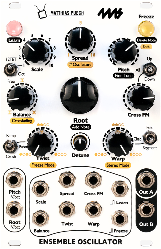 日本未入荷 4ms Ensemble Oscillator ユーロラック モジュラーシンセ 